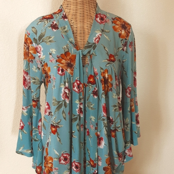 Ember Vintage Print Floral Blouse - Picture 1 of 6